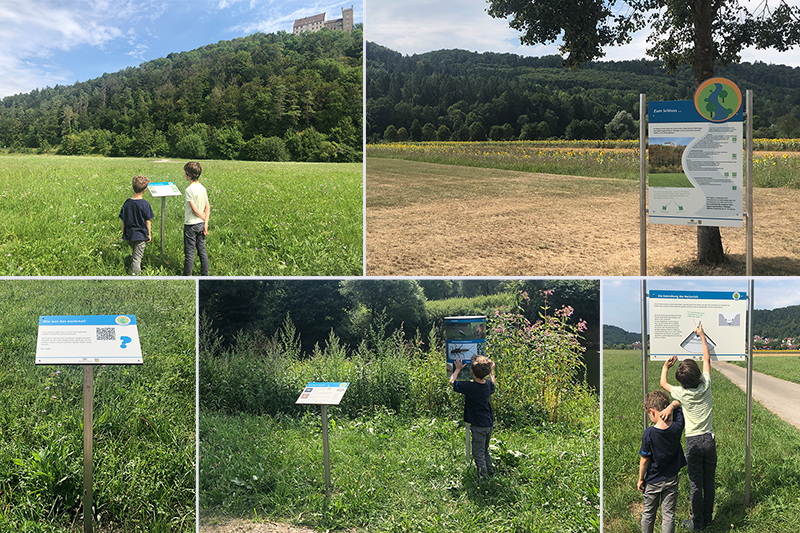 Schautafel für Neckar-Natur-Weg Starzach Neckar-Natur-Weg Starzach