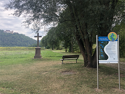 Starttafel Lehrpfad Neckar-Natur-Weg