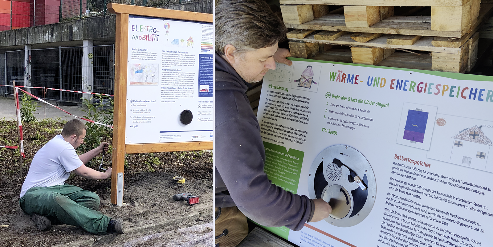 Schautafel für Energiepfad Stukenbrock Energiepfad Stukenbrock