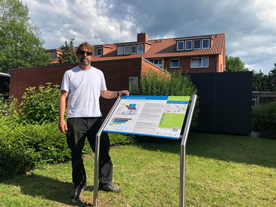 Klimapfad in Hahle Eingangstafel Klimapfad in Hahle Eingangstafel