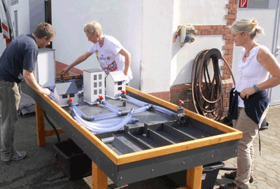 Spieltisch Wasserschule Koeln