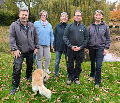 Foto des Lehrpfad-Service Teams
